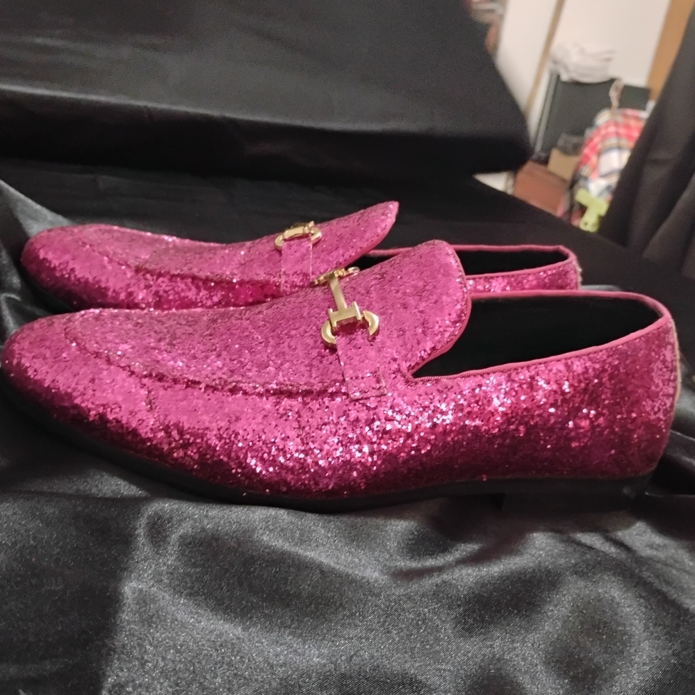 Men's Bravo Prom/Oxford/Wedding/Dress Shoes.    Size10.5. Worn For A Few Hours. - Picture 3 of 8